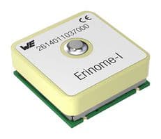 WURTH ELEKTRONIK - 2614011037000 - Module de communication, Erinome-I, GPS-GLOGAL-BDS GNSS, 1.56-1.62GHz, I2C, UART, 2.6V à 4.5V