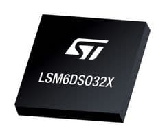 STMICROELECTRONICS - LSM6DSO32XTR - Module MEMS, Accéléromètre, Gyroscope, X, Y, Z, 1.71 V, 3.6 V, LGA, 14 Broche(s)