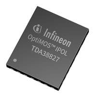 INFINEON - TDA38827AUMA1 - Convertisseur DC/DC POL, Ajust. Synchrone, Buck, 2 à 17V in, Sortie 0,6 à 6V/25A, PQFN-17