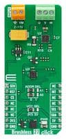 MIKROELEKTRONIKA - MIKROE-5910 - Carte complémentaire, 27 clics Brushless, TMC6300, driver de moteur BLDC/PMSM, I2C, entrée 3,3V/5V