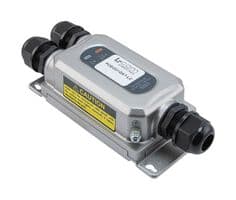 L-COM - POEOD1GAT-LC - Injecteur PoE, 1 port, 54V, 30W, IP67, Gigabit, 802.3at/802.3af+, End Span