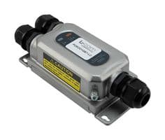 L-COM - POEOD1GBT-LC - Injecteur PoE, 1 port, 55V, 60W, IP67, Gigabit, 802.3bt/802.3at+, End Span/Mid Span