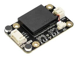 DFROBOT - SEN0539-EN - Module de reconnaissance vocale, Gravity, 3,3V à 5V, Cartes Arduino micro:bit, Raspberry Pi et ESP32