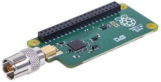 RASPBERRY-PI - RPI-TV-UHAT - Carte Add-On, TV HAT pour Raspberry Pi, Tuner TV numérique DVB-T2, Streaming réseau, Header 40 voies