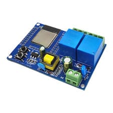 Module interrupteur double pour relais pour esp32 avec alimentation AC 90V à