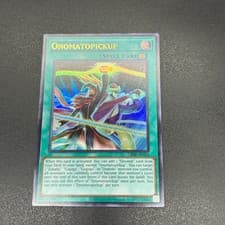 YuGiOh Onomatopickup CR08-AE024 Ultra Asian English A