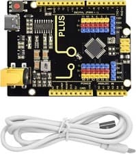 KEYESTUDIO UNO Plus R3 microcontrôleur avec câble USB Compatible avec Arduino 