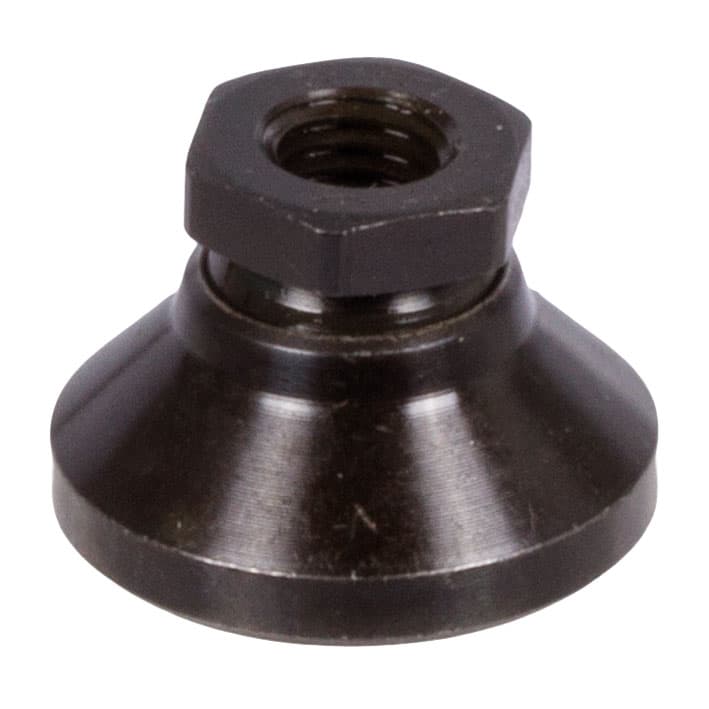 Leveling pad 2259 type A thread M20 pad made from steel, quenched and tempered