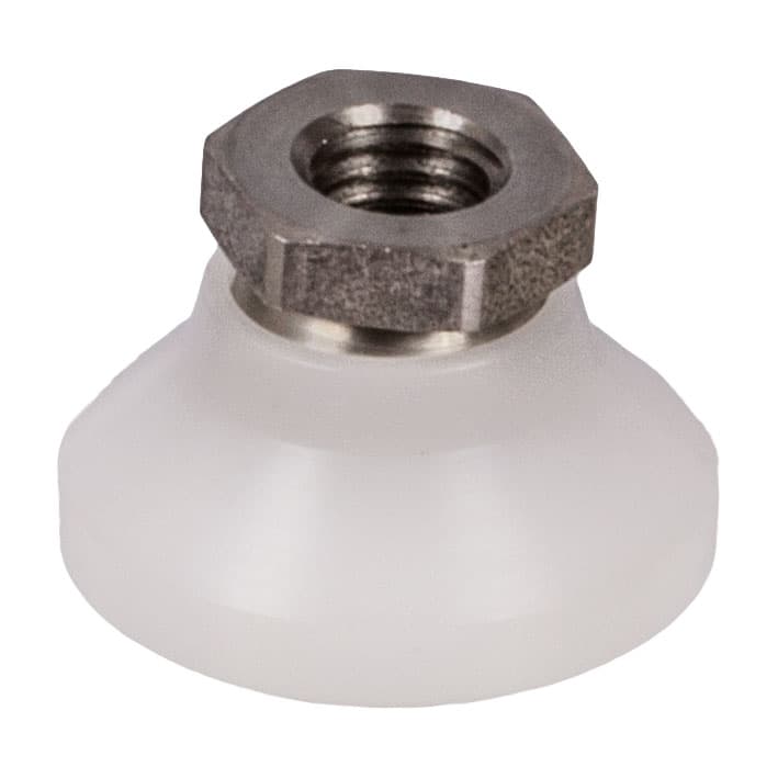 Leveling pad 2259 type D thread M24 pad made from POM