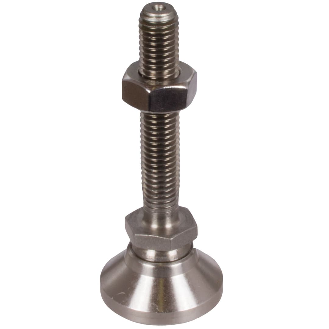 Leveling pad 2259 type NG thread M24 bolt length 200mm stainless steel 1.4301 (AISI 304)
