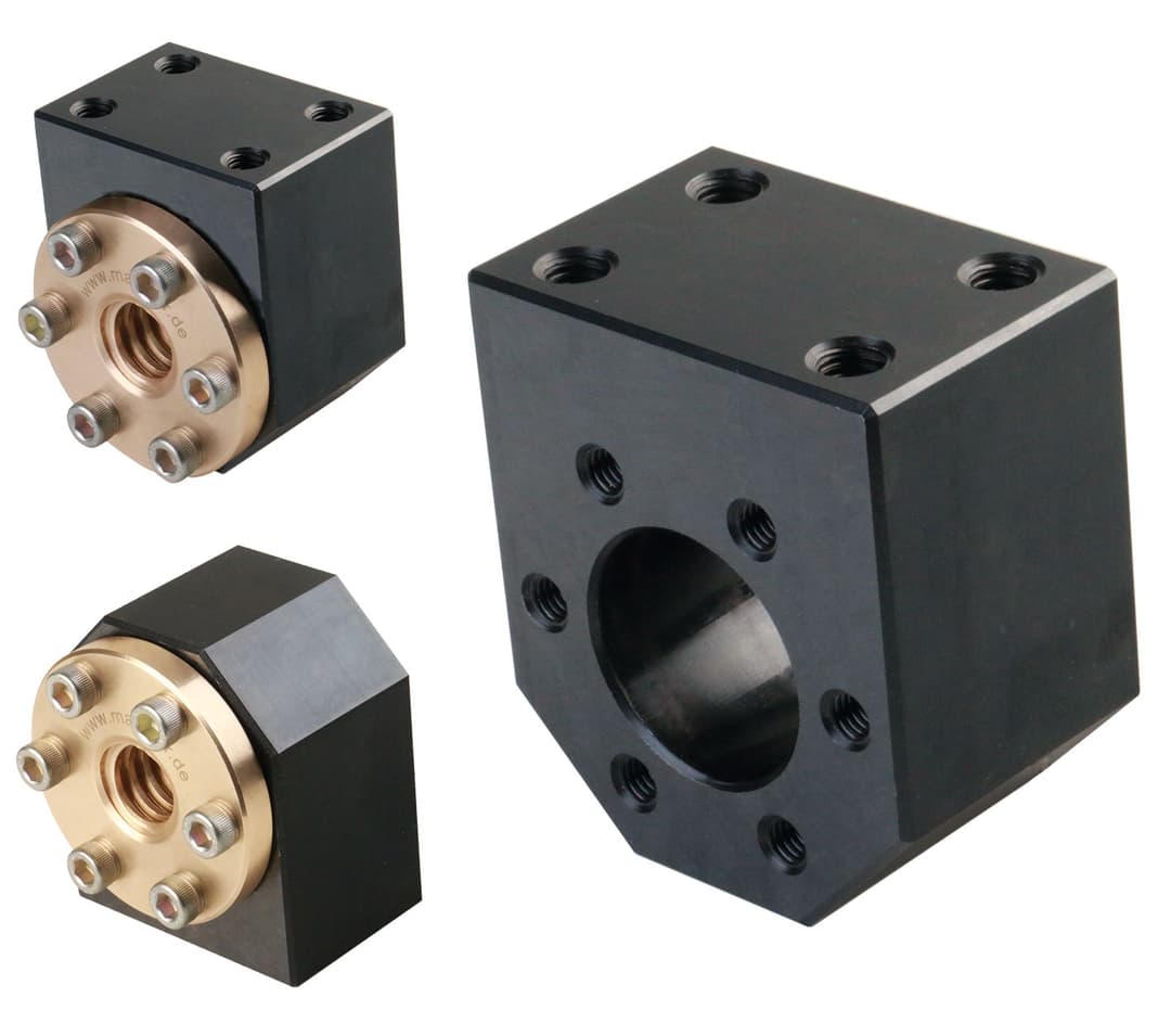 Adapter console KONA-38 bore D1=38mm D3=50mm thread=M6 x 12