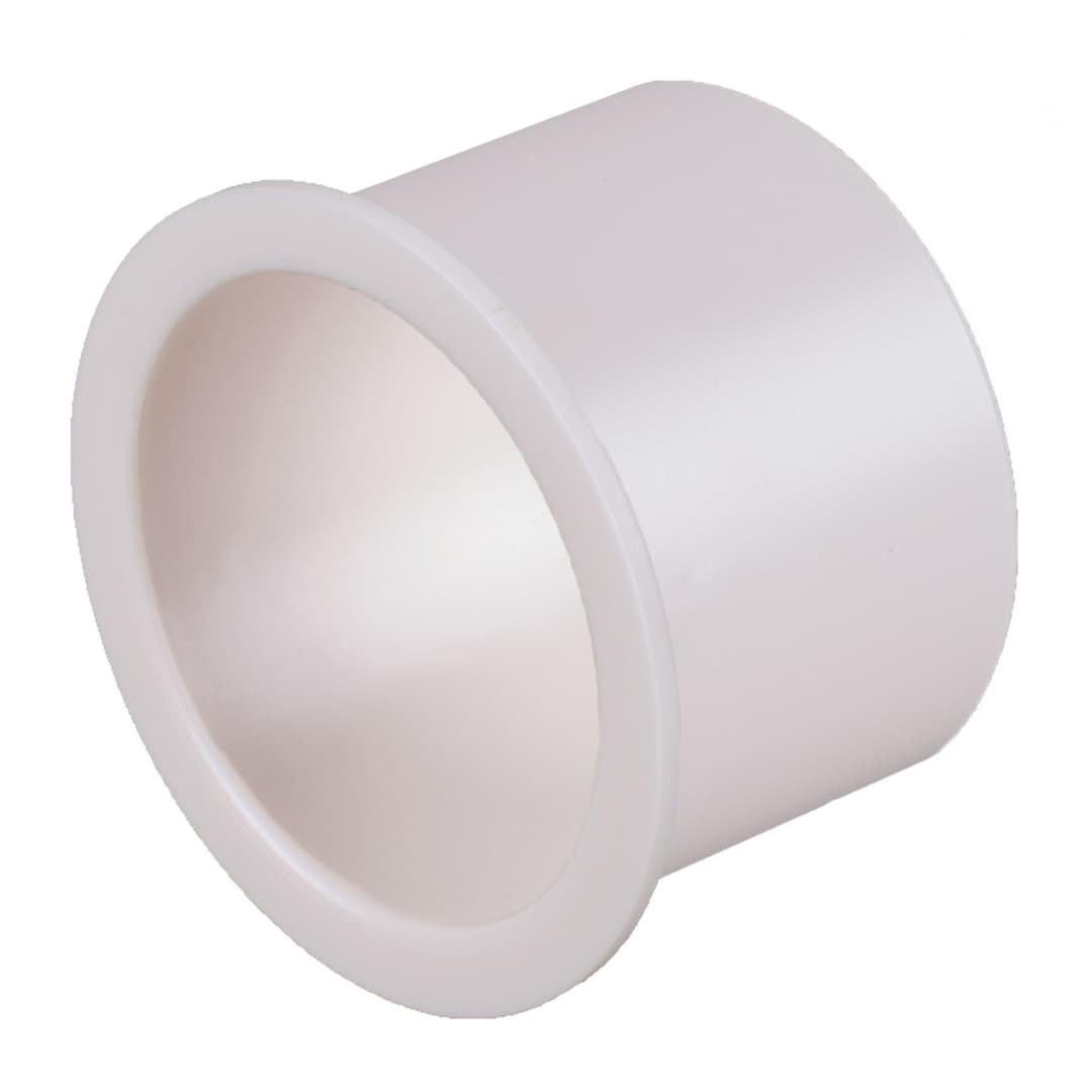 Flange bush EP22 bore 25mm outer diameter 28mm flange diameter 35mm length 11,5mm colour: white