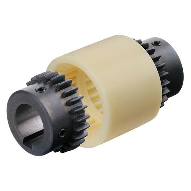 Sleeve part for toothed coupling BOS II material PA 6.6 Size 19 outside diameter 48mm length 37mm