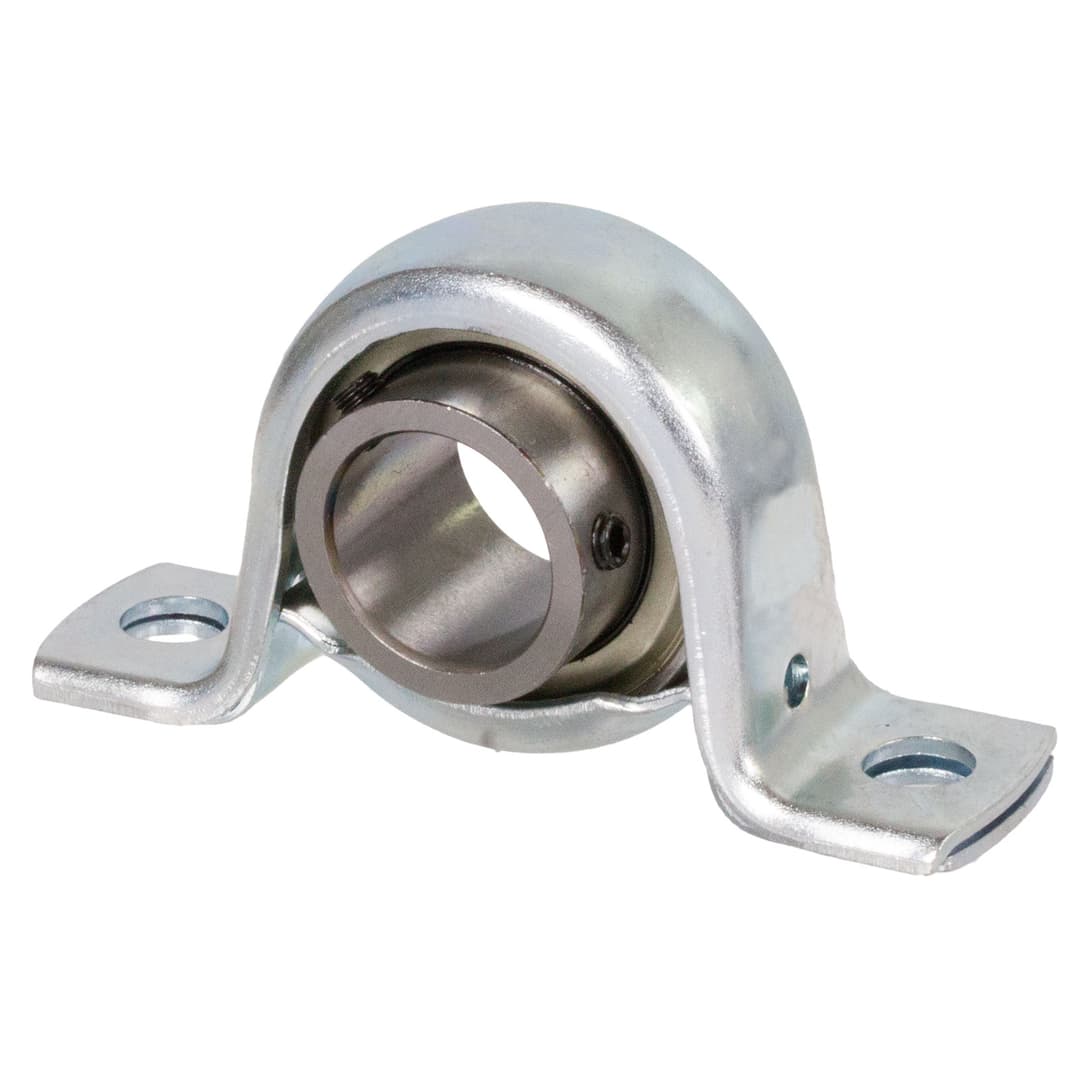 Ball pillow block bearing BPP 207 bore 35mm two-part steel sheet, zinc-plated