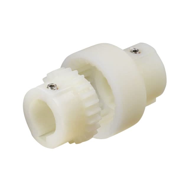Sleeve part for toothed coupling BW size 14 bore 12mm with keyway material PA6.6