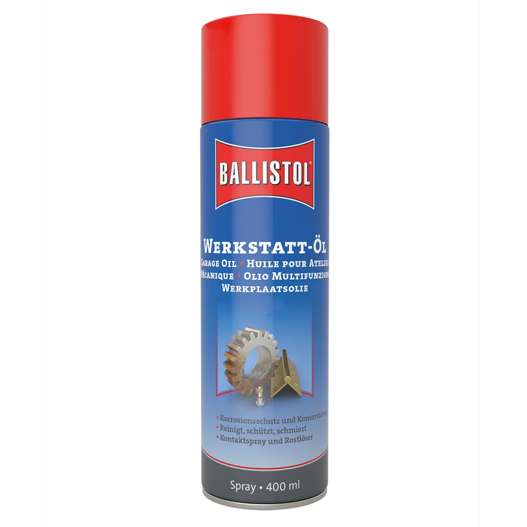 BALLISTOL Garage-Oil Spray 400ml 22960 (Actual safety data sheet on the internet in the section Downloads)