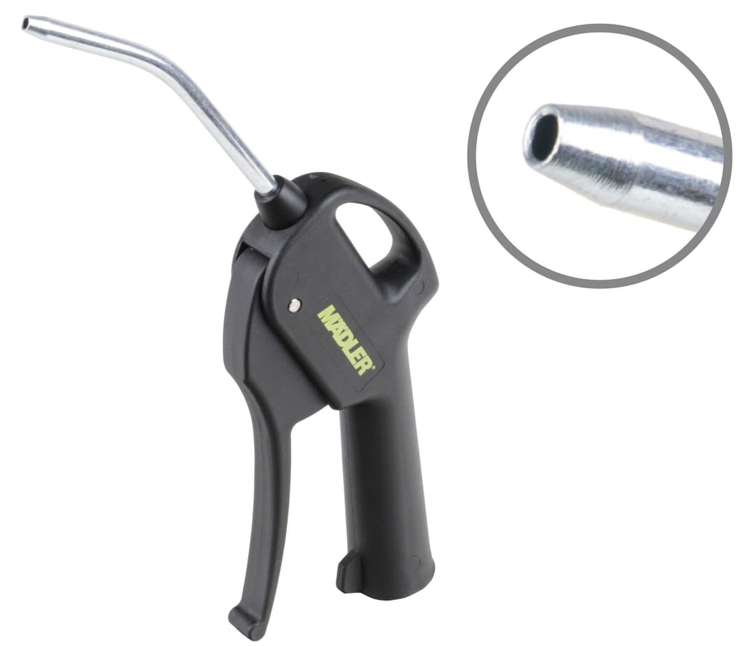 Blowgun with metal nozzle