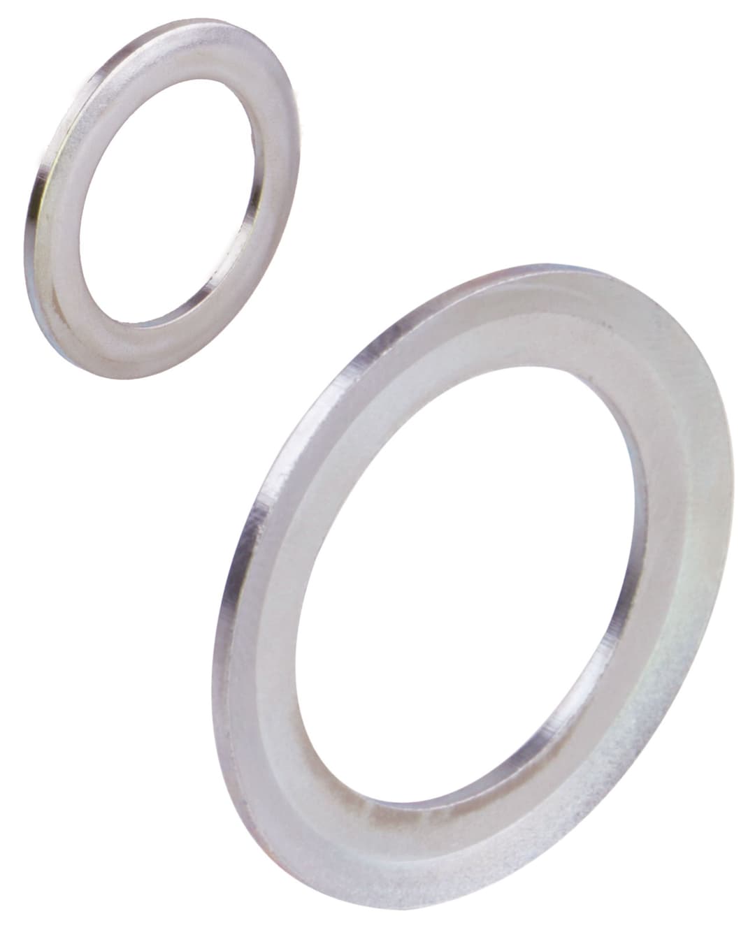 Flange for timing belt pulley thickness 1mm Ø 66 x 61.5 x 52mm stainless steel