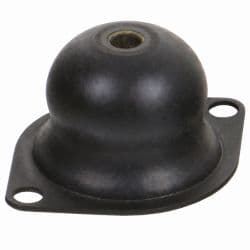 Metal-rubber vibration damper MBM bore B1 = 6.5mm colour code red