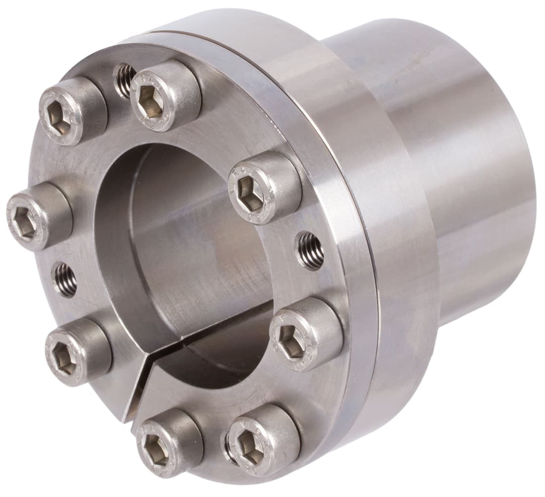 Locking assembly COM-B stainless steel 1.4401 bore 19mm size 19-27