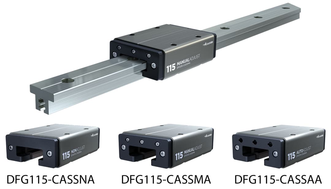Track for linear guide DFG 115 aluminium length 500mm