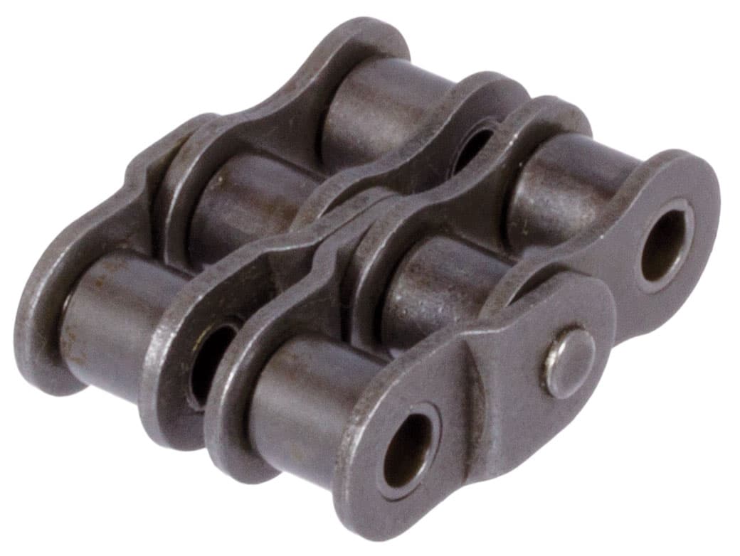 Cranked chain link type 15 / C for double-strand roller chain 06 B-2 pitch 3/8×7/32″
