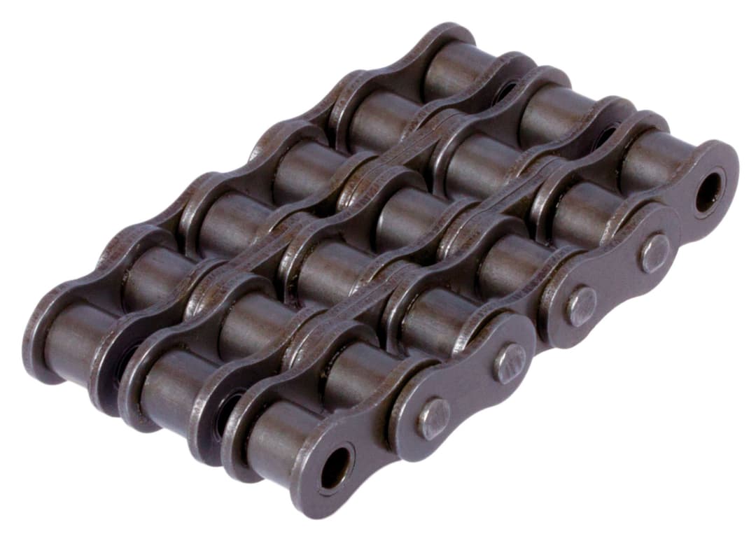 Triple-strand roller chain 08 B-3 pitch 1/2×5/16″
