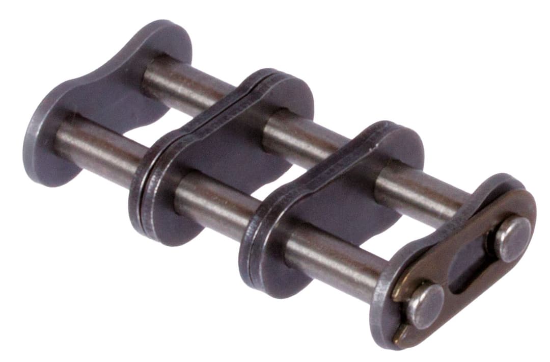 Chain connecting link type 11 / E for triple-strand roller chain 06 B-3 pitch 3/8×7/32″