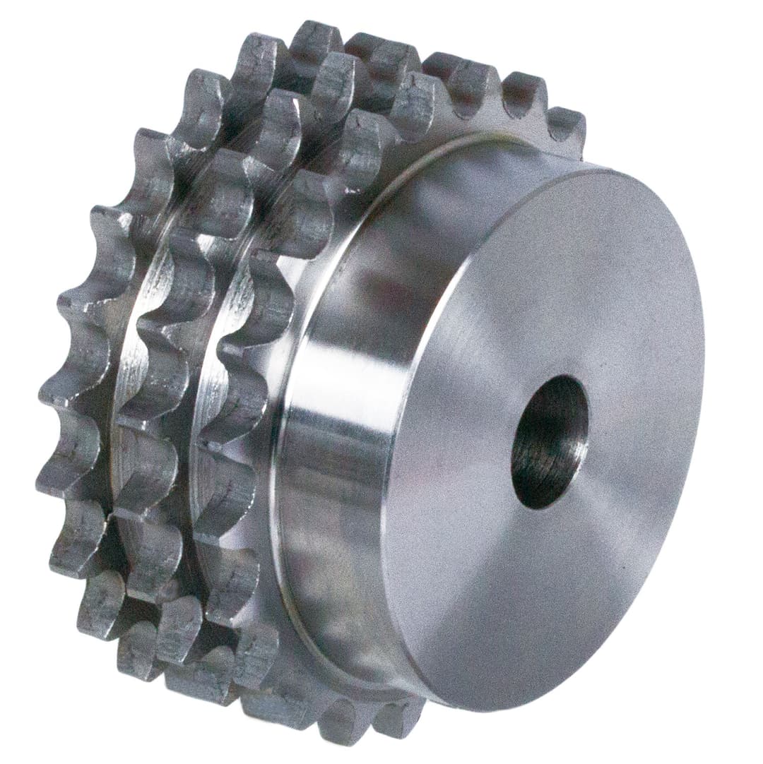 Triple-strand sprocket DRS with hub 12 B-3 3/4×7/16″ 30 teeth material steel