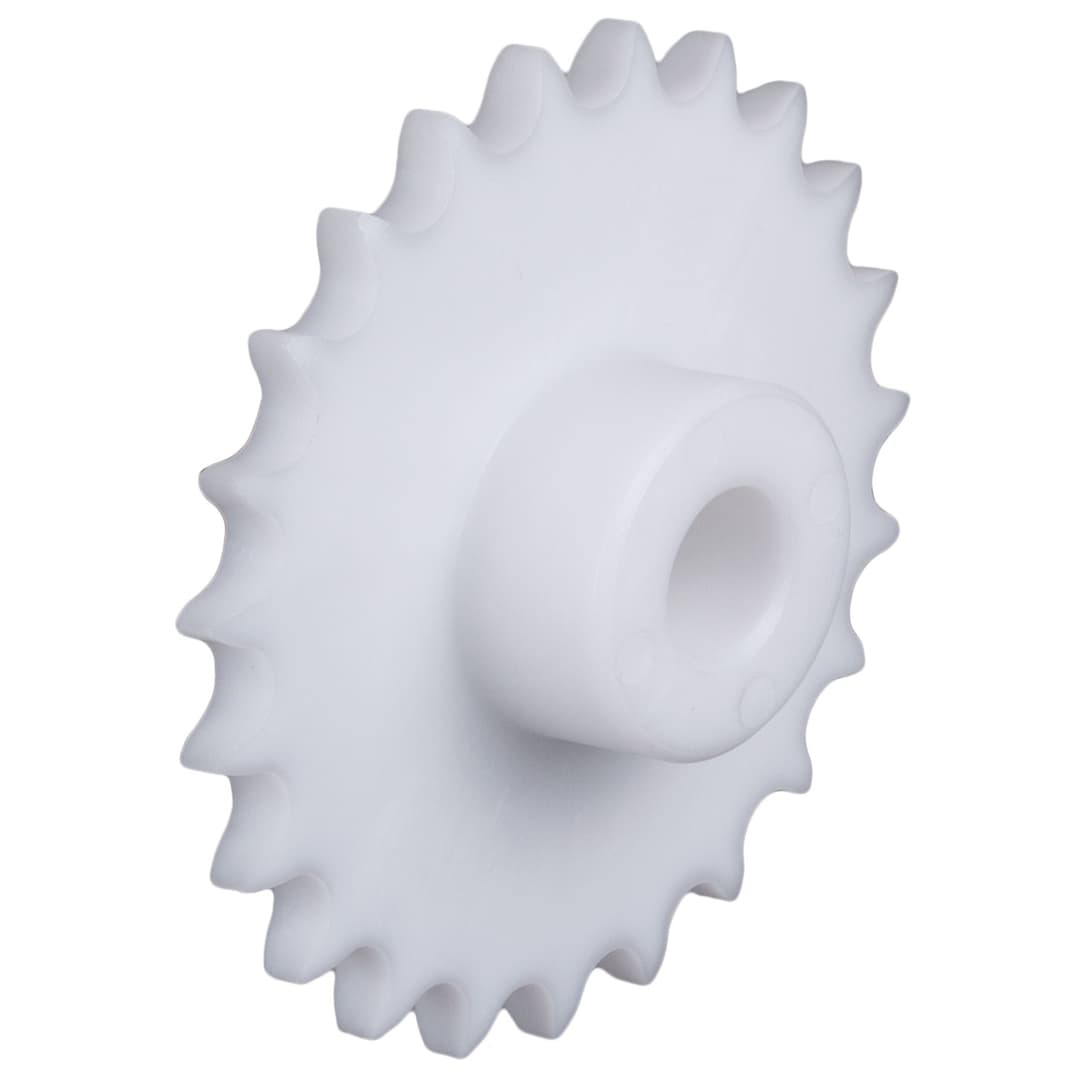 Sprocket KRK with hub 081 1/2 X 1/8″ 25 teeth material polyacetal resin