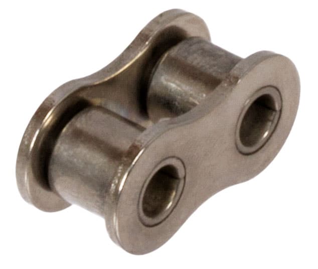 Inner chain link type 4 / B for roller chain similar to 06 B NP pitch 3/8×7/32″ nickel-plated