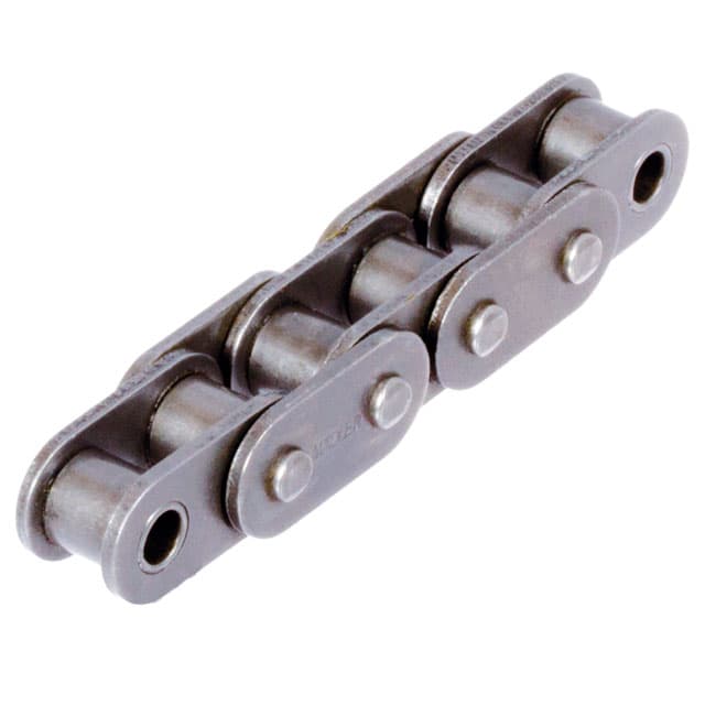 Roller chain similar to 12 B-1 pitch 3/4×7/16″ material stainless steel 1.4301 with straight plates