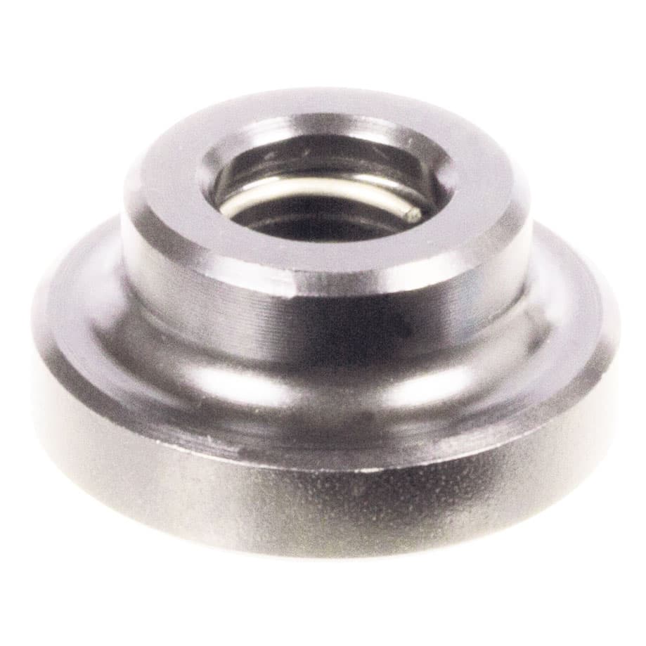 Thrust pad DIN 6311 stainless steel 1.4301 (AISI 304) diameter 20mm with snap ring DIN 9045