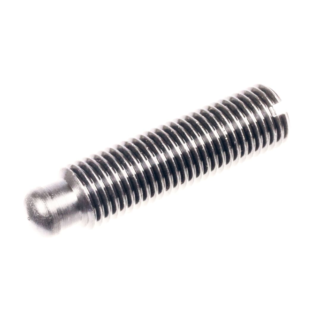 Grub screw DIN 6332 with thrust point thread M16 length 125mm stainless steel