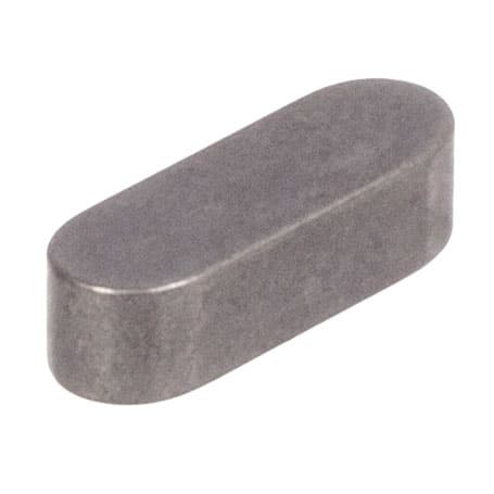 Feather key DIN 6885-1 version A 5 x 5 x 20 mm material stainless steel 1.4571