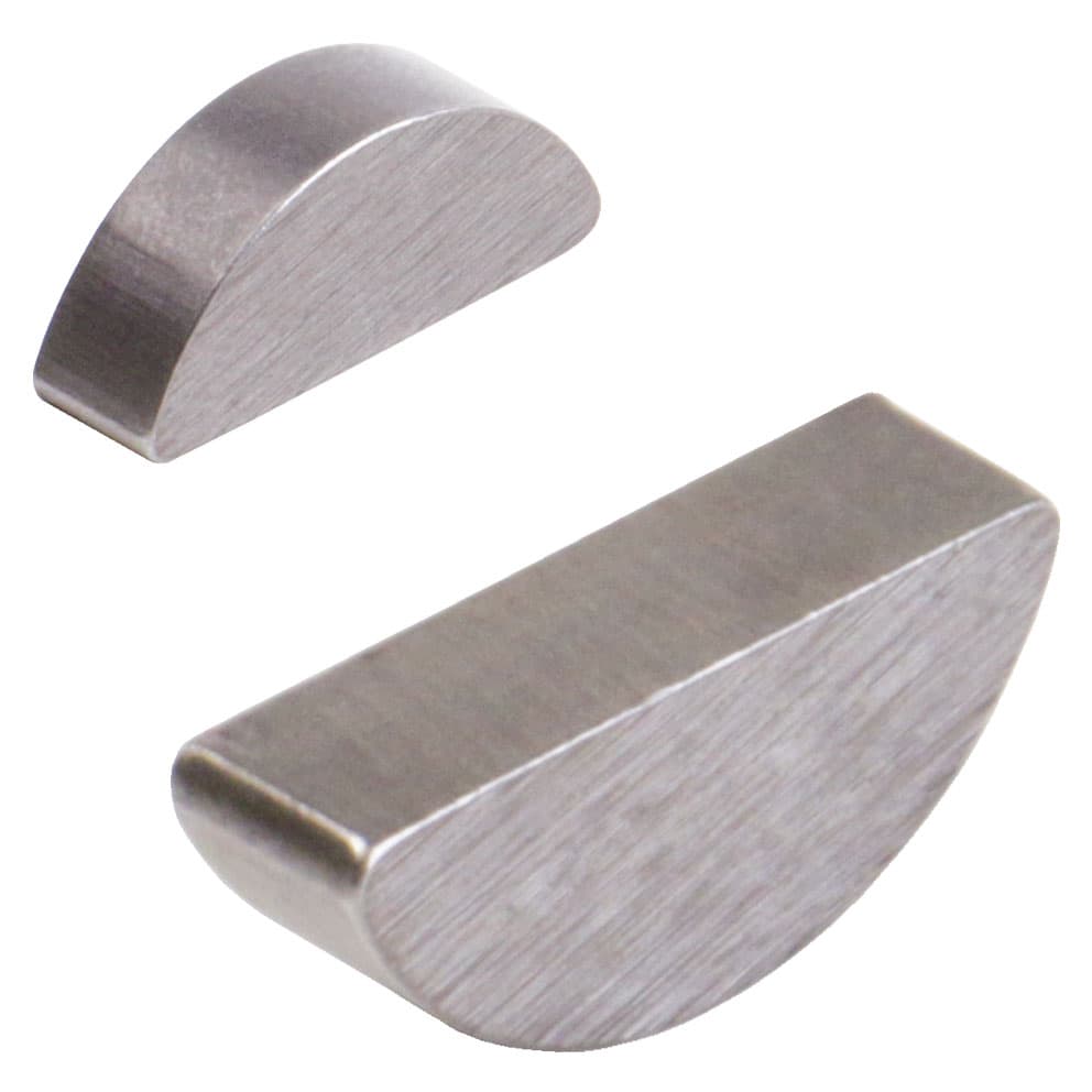 Woodruff key DIN 6888 material 1.4571 width 2mm x height 2,6mm