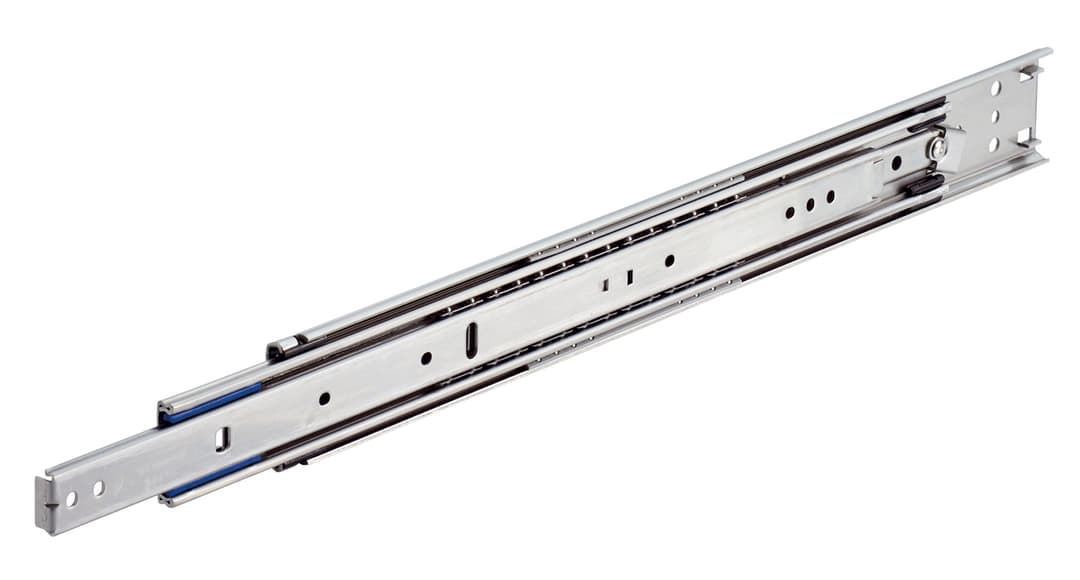 Slide set DS 3557 slide length 559mm stainless steel 1.4301
