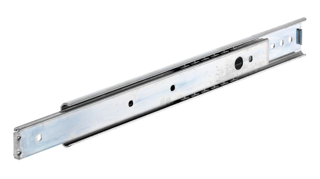Slide set DZ 0201 slide length 558.8mm zinc plated