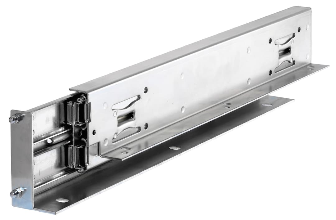 Slide set DZ 0522 slide length 600mm zinc plated