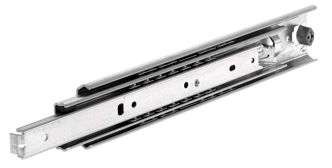 Slide set DZ 3607 slide length 660mm zinc plated