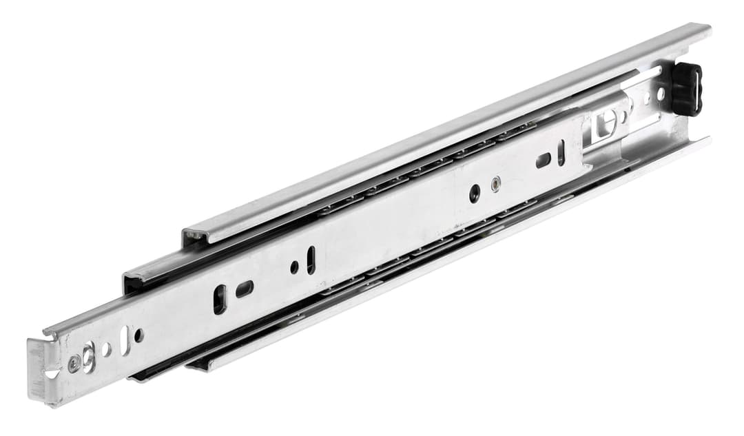 Slide set DZ 3832 slide length 350mm zinc plated
