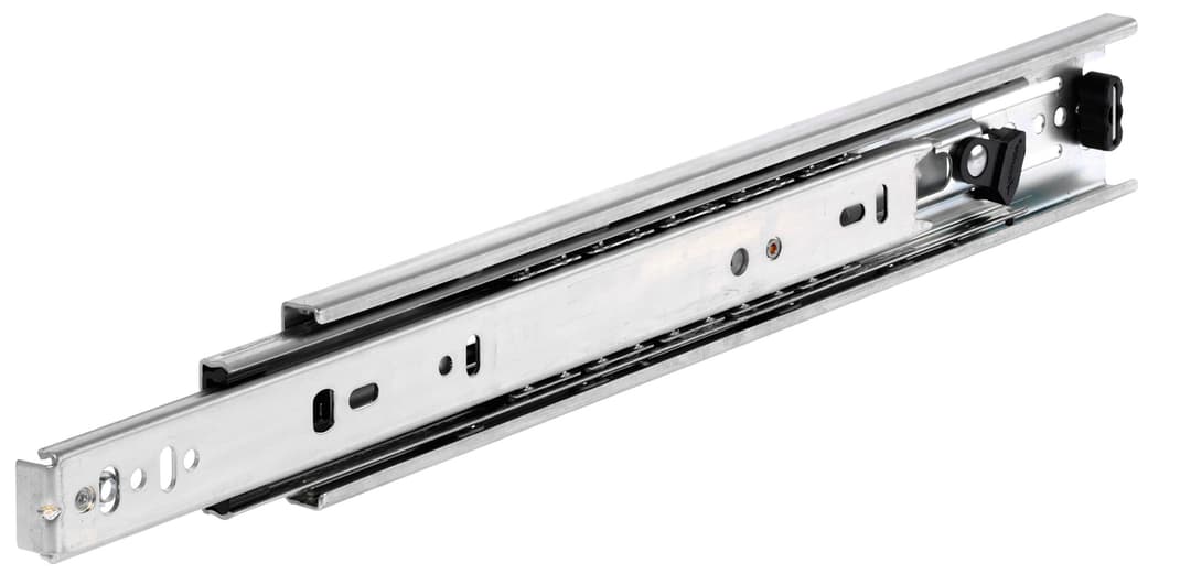 Slide set DZ 3832 DO slide length 500mm zinc plated