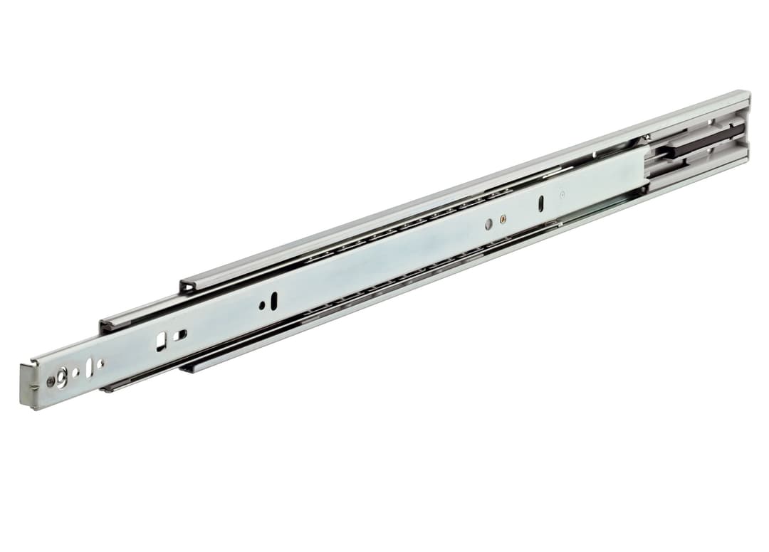 Slide set DZ 3832 EC-B slide length 600mm zinc plated