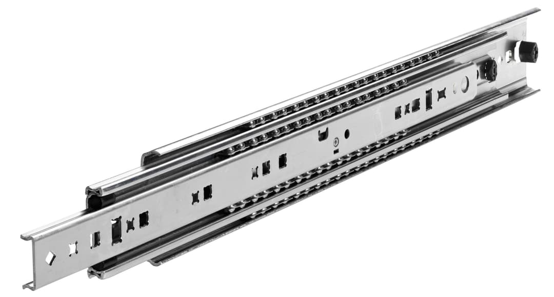 Slide set DZ 7957 slide length 457.2mm zinc plated