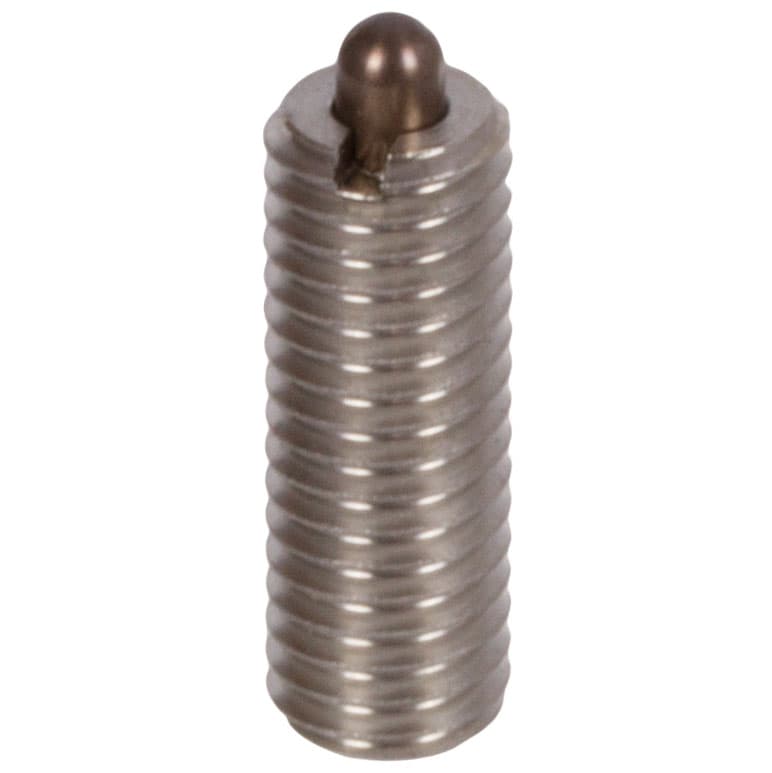 Spring plunger M8 with bolt and hexagon socket stainless steel 1.4305