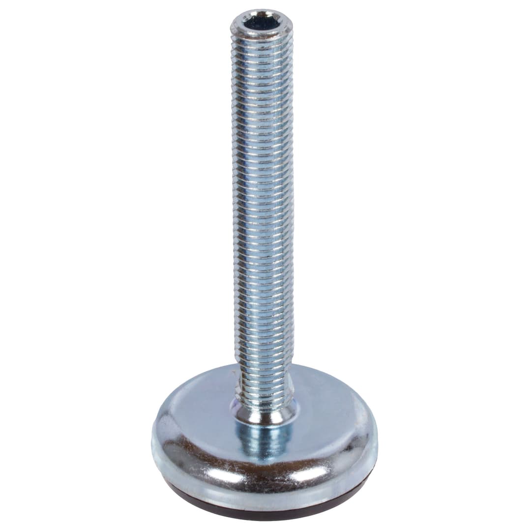 Leveling foot 344 type AG M16x100mm long foot diameter 80mm