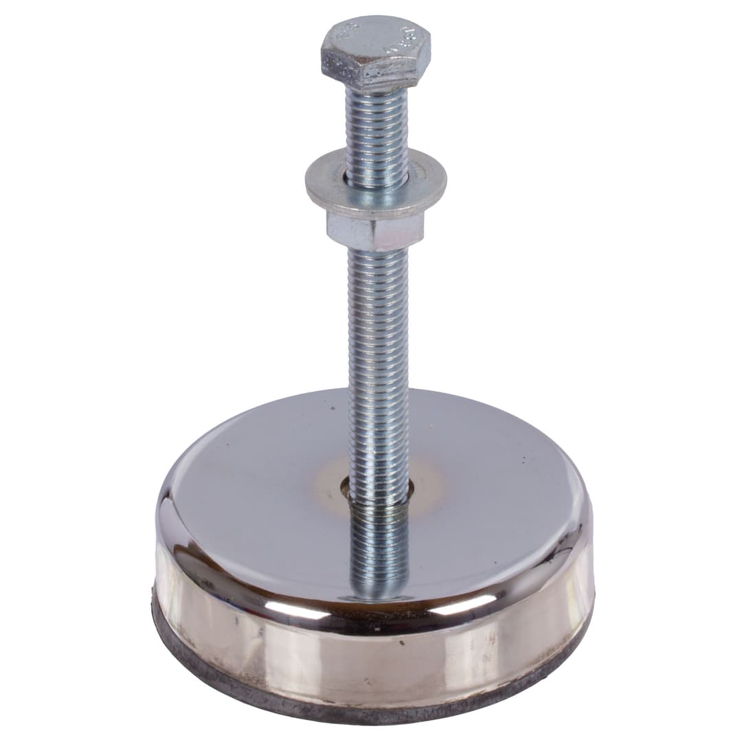Machine mount KA with chromated steel plate and vacuum profile outer diameter 200mm