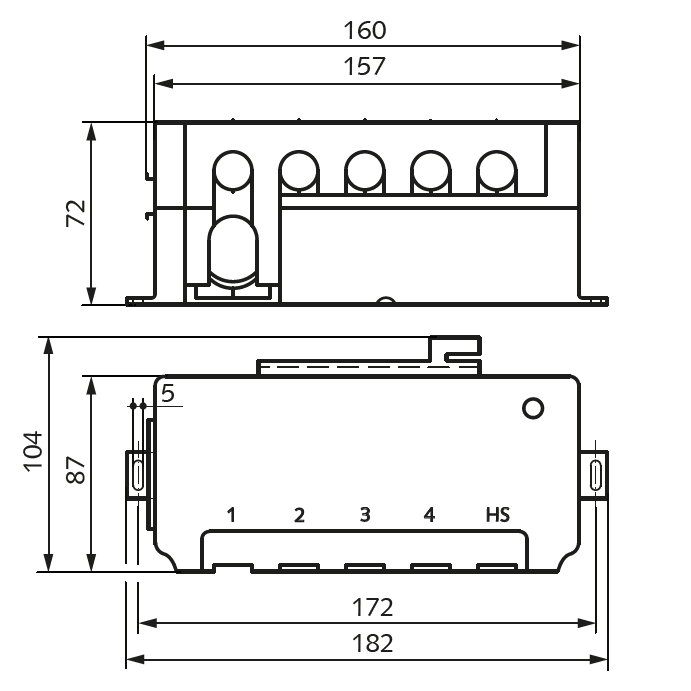 Control Box GR/I input 24V DC output 24V DC for 1-2 actuators