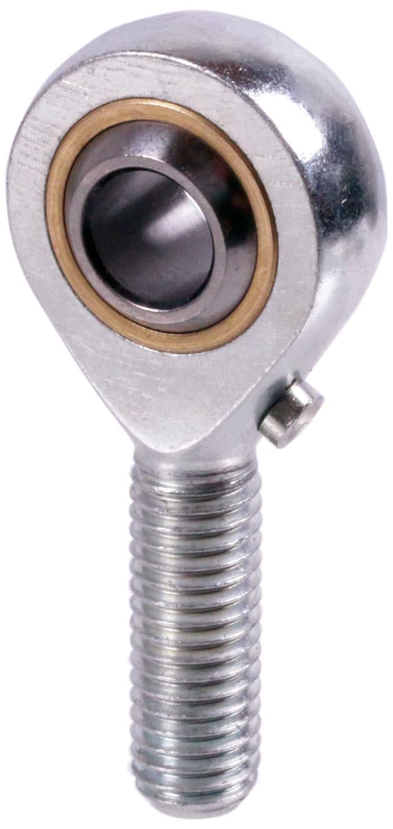 Rod end GS DIN ISO 12240-4 series K external thread M16 left == Initial lubrication required before use ==