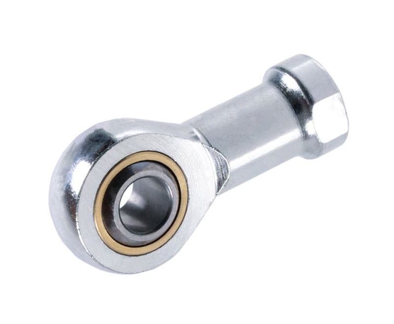 Rod end with ball joint for cylinder diameter 20mm thread M8